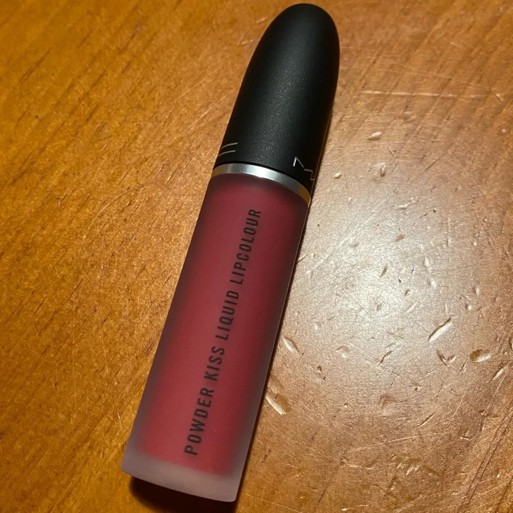 MAC Powder Kiss Liquid Lipcolour A Little Tamed